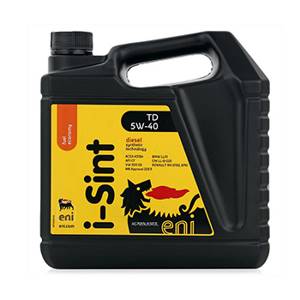 ENI I-SINT TD 5w40 CF A3/B4, 4л. синтетика дизельн., масло моторное